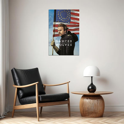 Dances With Wolves Movie Adventure Drama Poster Wall Art Print Home Wall Decor - xonomax