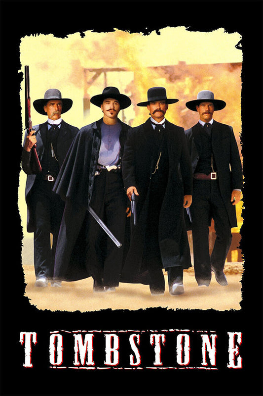 Tombstone Classic Movie Fighting Action Vintage Poster Wall Art Print Home Wall Decor - xonomax