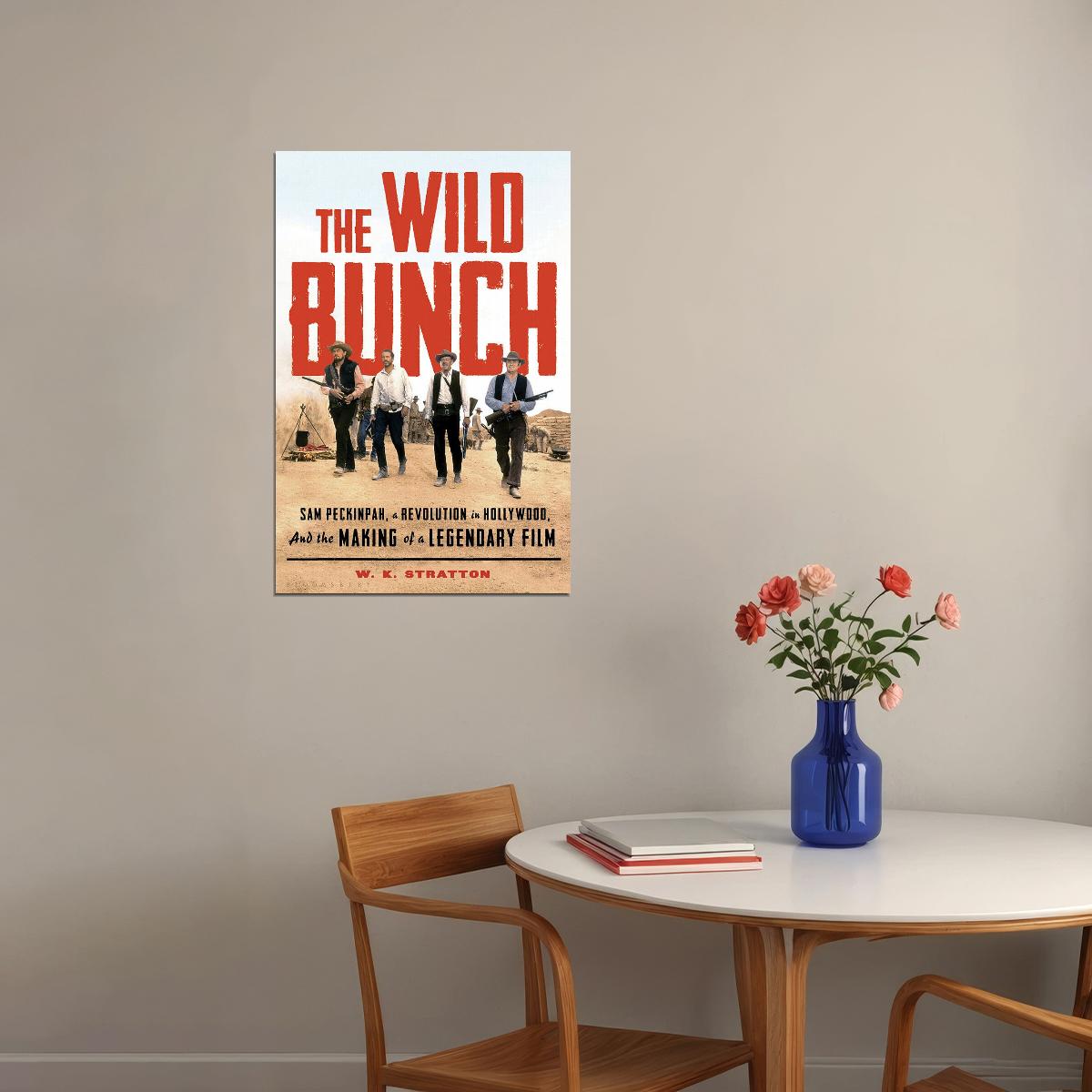 The Wild Bunch Movie Action Adventure Drama Poster Wall Art Print Home Wall Decor - xonomax