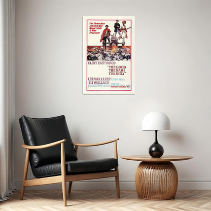 The Good The Bad The Ugly Movie Adventure Excitement Poster Wall Art Print Home Wall Decor - xonomax