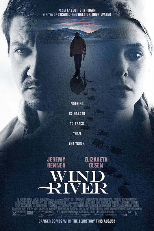Wind River Movie Crime Drama Mystery Poster Wall Art Print Home Wall Decor - xonomax