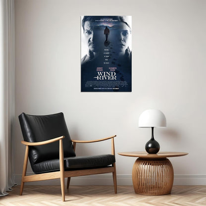 Wind River Movie Crime Drama Mystery Poster Wall Art Print Home Wall Decor - xonomax
