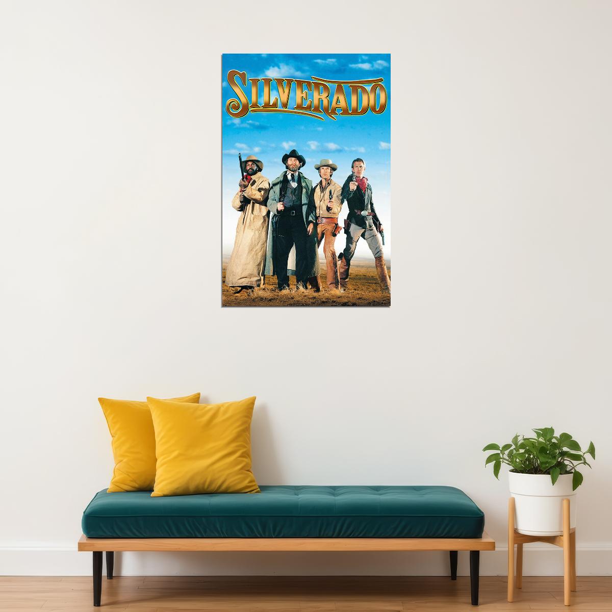 Silverado Movie Action Crime Drama Poster Wall Art Print Home Wall Decor - xonomax
