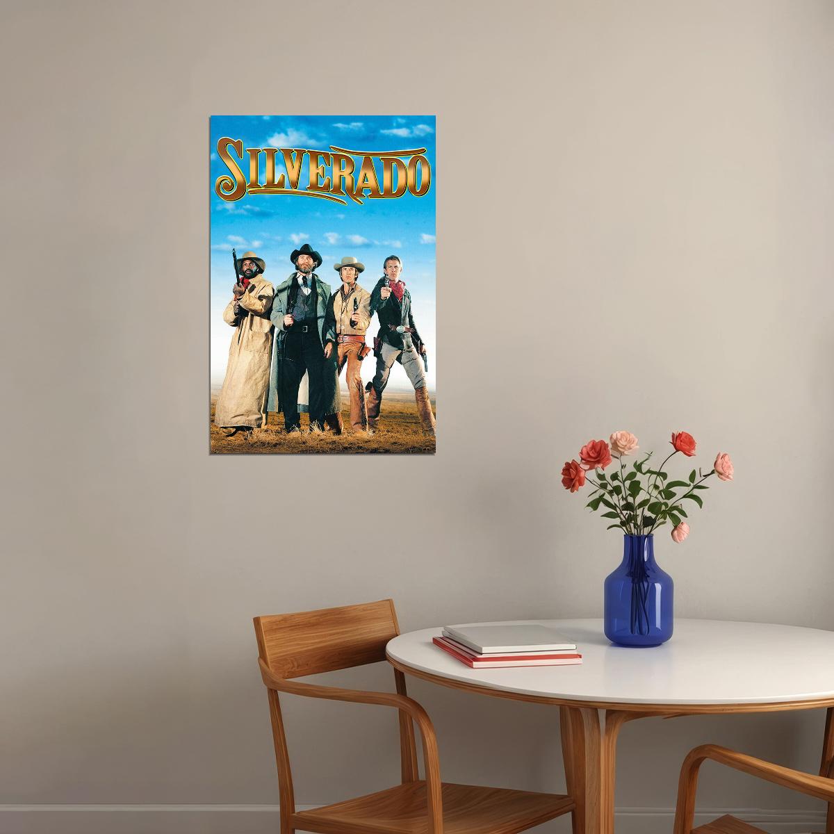 Silverado Movie Action Crime Drama Poster Wall Art Print Home Wall Decor - xonomax