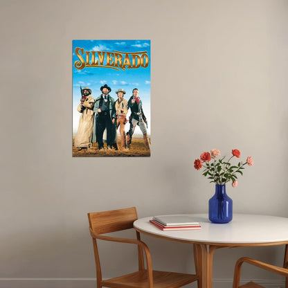 Silverado Movie Action Crime Drama Poster Wall Art Print Home Wall Decor - xonomax