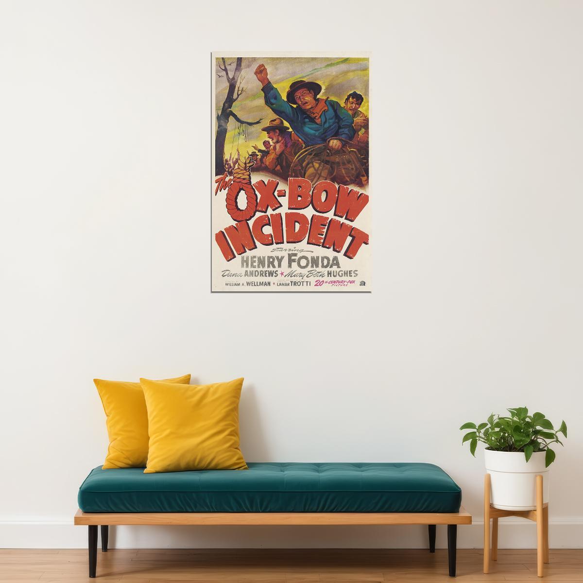 The Ox-bow Incident Movie Drama Western Poster Wall Art Print Home Wall Decor - xonomax