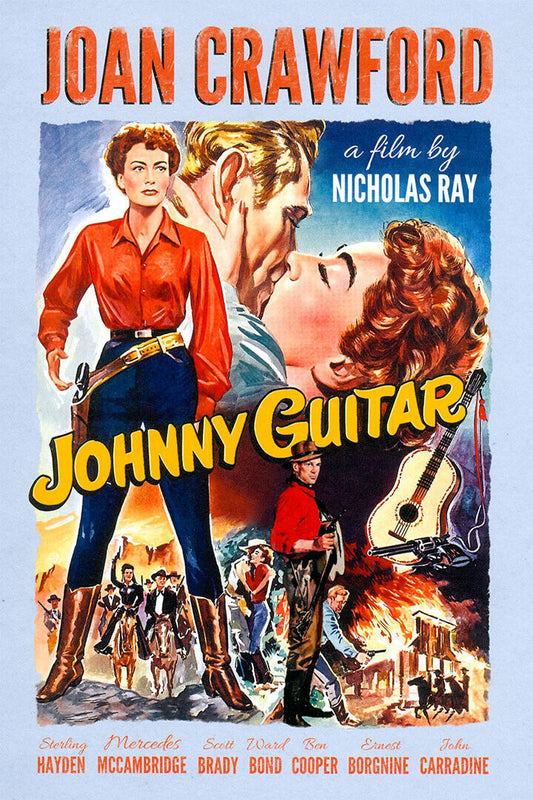 Johnny Guitar Movie Drama Western Adventure Poster Wall Art Print Home Wall Decor
