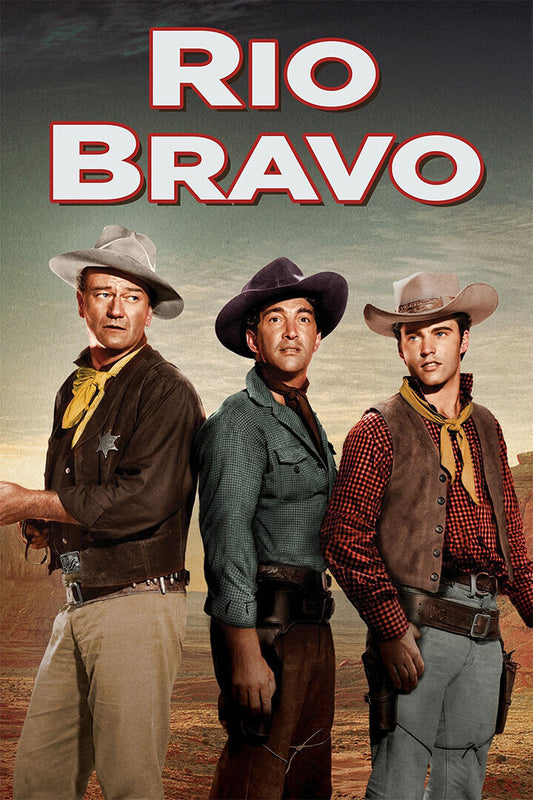 Rio Bravo Movie Drama Western Poster Wall Art Print Home Wall Decor