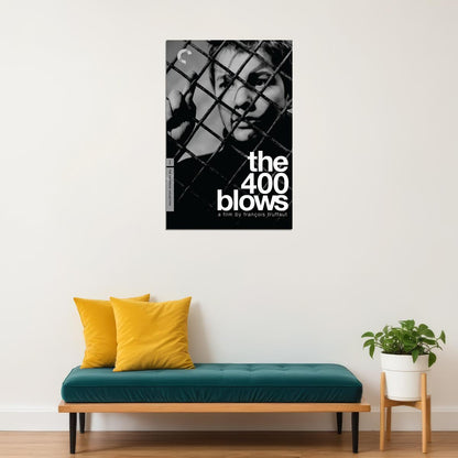 The 400 Blows Movie Crime Drama Poster Wall Art Print Home Wall Decor - xonomax