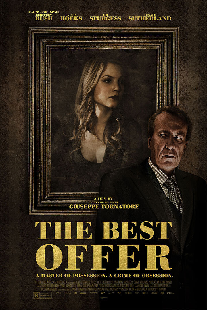 The Best Offer Movie Crime Drama Mystery Poster Wall Art Print Home Wall Decor - xonomax