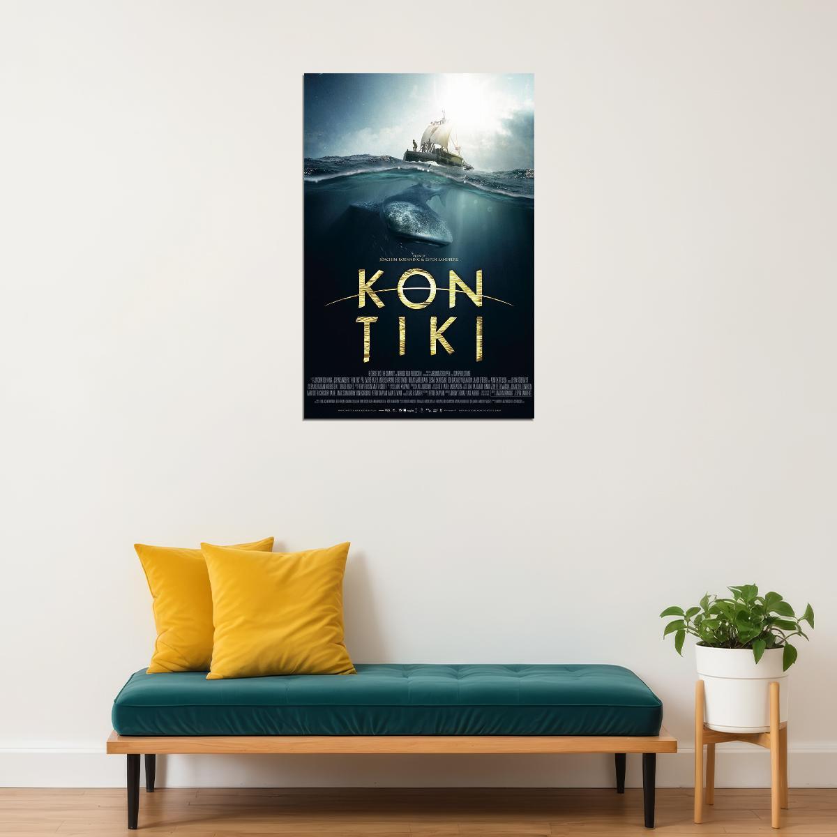 Kon-tiki 2012 Movie Action Adventure Biography Poster Wall Art Print Home Wall Decor - xonomax