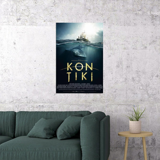 Kon-tiki 2012 Movie Action Adventure Biography Poster Wall Art Print Home Wall Decor - xonomax
