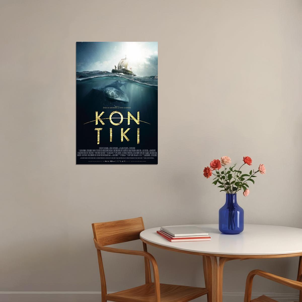 Kon-tiki 2012 Movie Action Adventure Biography Poster Wall Art Print Home Wall Decor - xonomax