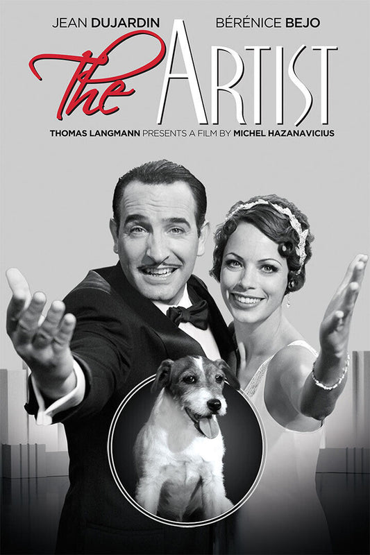 The Artist Movie Drama Romantic Comedy Poster Wall Art Print Home Wall Decor - xonomax