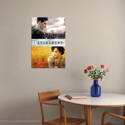 Atonement Movie Drama Mystery Romantic Poster Wall Art Print Home Wall Decor - xonomax