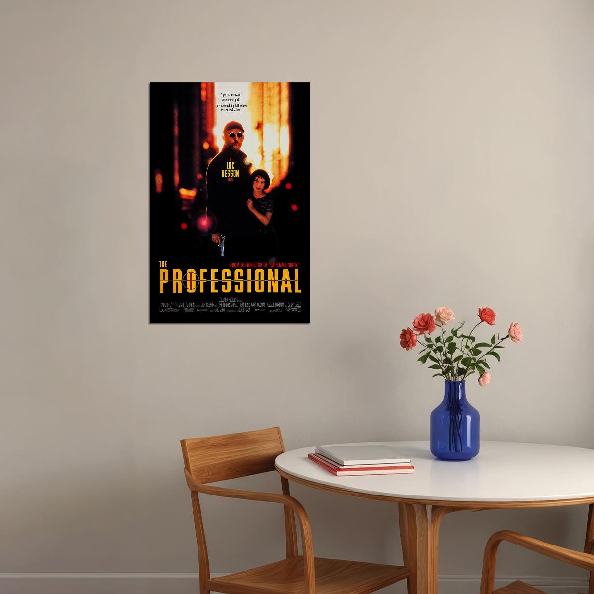 Leon: The Professional Movie Action Crime Poster Wall Art Print Home Wall Decor - xonomax