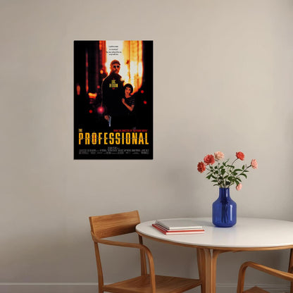 Leon: The Professional Movie Action Crime Poster Wall Art Print Home Wall Decor - xonomax