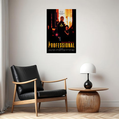 Leon: The Professional Movie Action Crime Poster Wall Art Print Home Wall Decor - xonomax