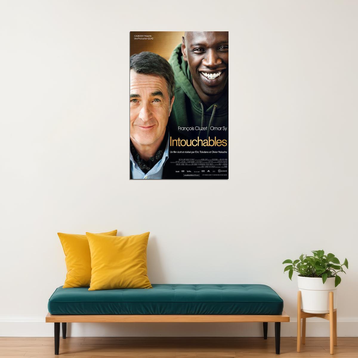 The Intouchables Movie Biography Comedy Drama Poster Wall Art Print Home Wall Decor - xonomax