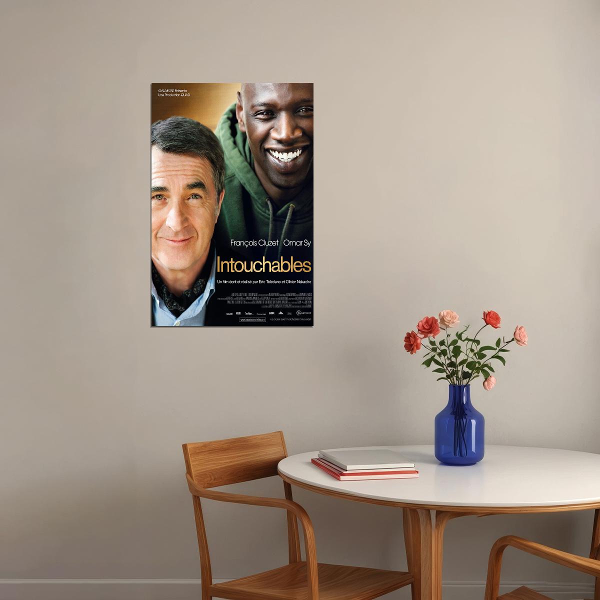 The Intouchables Movie Biography Comedy Drama Poster Wall Art Print Home Wall Decor - xonomax