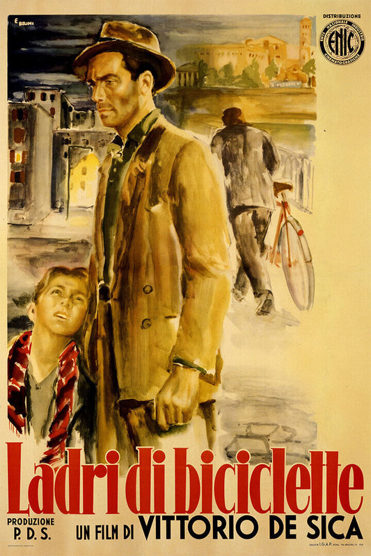 Bike Thieves Movie Drama Action War Poster Wall Art Print Home Wall Decor - xonomax