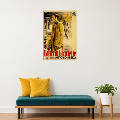Bike Thieves Movie Drama Action War Poster Wall Art Print Home Wall Decor - xonomax