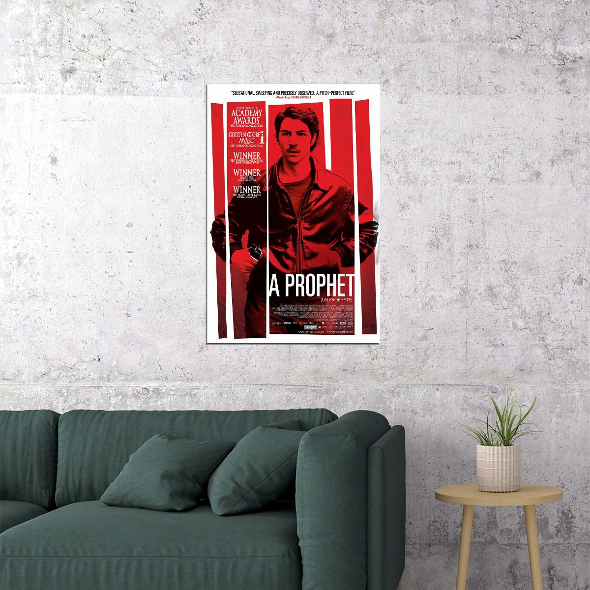 A Prophet Movie Crime Drama Adventure Poster Wall Art Print Home Wall Decor - xonomax