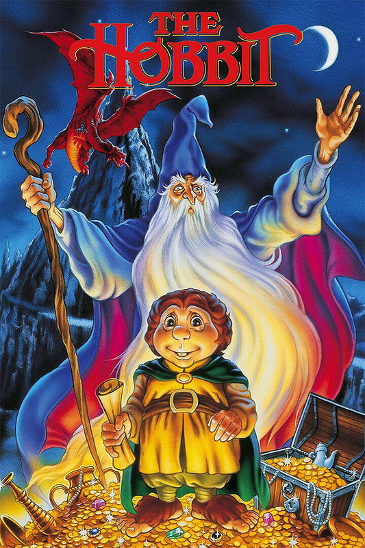 The Hobbit Lord Of The Rings Animated Movie Comedy Poster Wall Art Print Home Wall Decor - xonomax