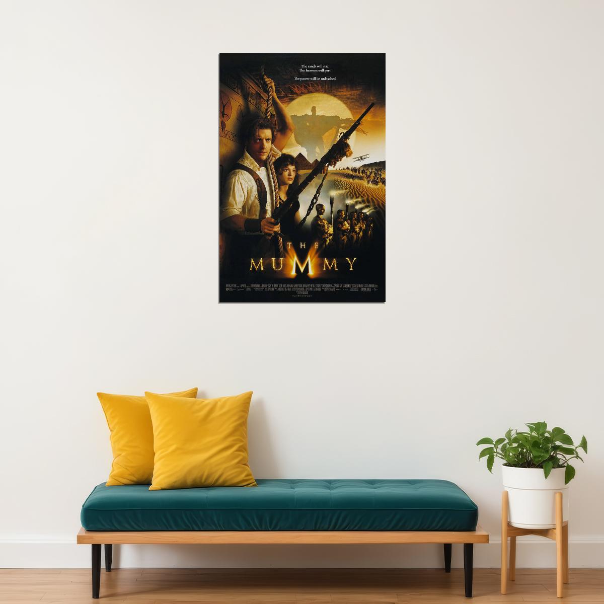 The Mummy Movie Action Adventure Poster Wall Art Print Home Wall Decor - xonomax