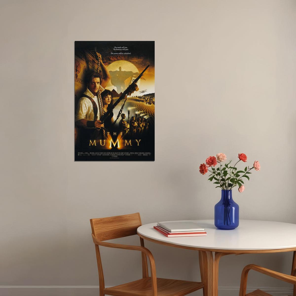 The Mummy Movie Action Adventure Poster Wall Art Print Home Wall Decor - xonomax