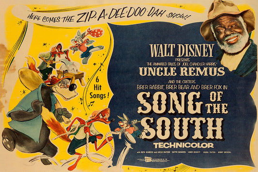 Song Of The South Animation Movie Comedy Family Poster Wall Art Print Home Wall Decor - xonomax