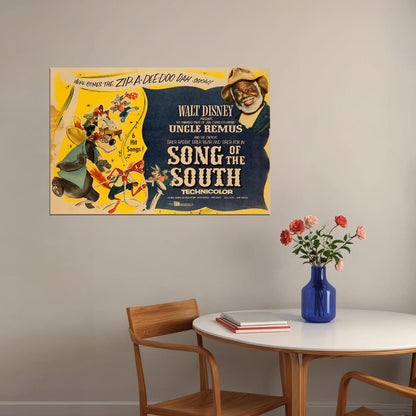 Song Of The South Animation Movie Comedy Family Poster Wall Art Print Home Wall Decor - xonomax