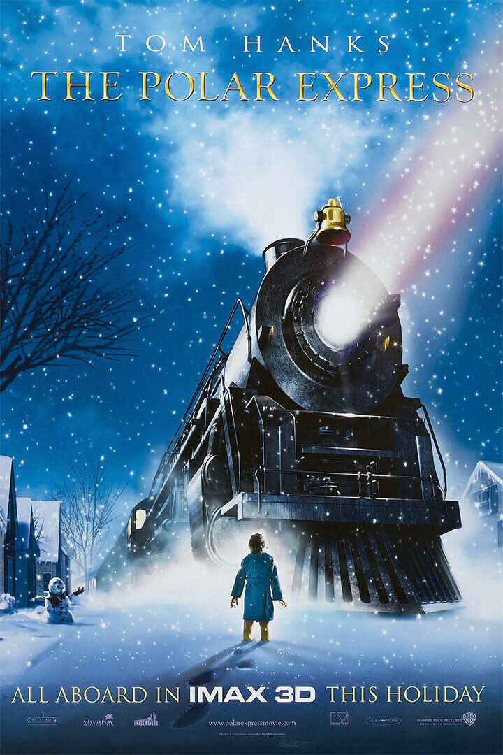 The Polar Express Animation Movie Adventure Comedy Poster Wall Art Print Home Wall Decor - xonomax
