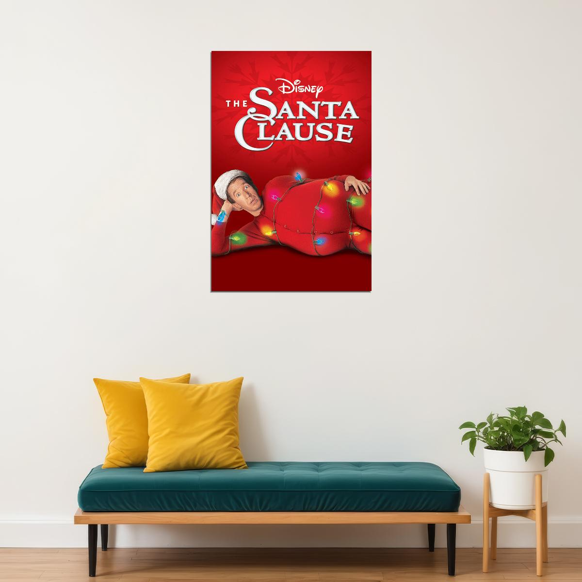 The Santa Clause Movie Comedy Drama Family Poster Wall Art Print Home Wall Decor - xonomax