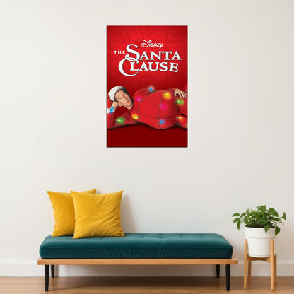 The Santa Clause Movie Comedy Drama Family Poster Wall Art Print Home Wall Decor - xonomax