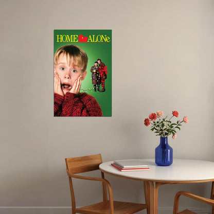 Home Alone Animation Movie Comedy Action Poster Wall Art Print Home Wall Decor - xonomax