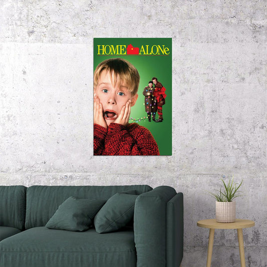 Home Alone Animation Movie Comedy Action Poster Wall Art Print Home Wall Decor - xonomax