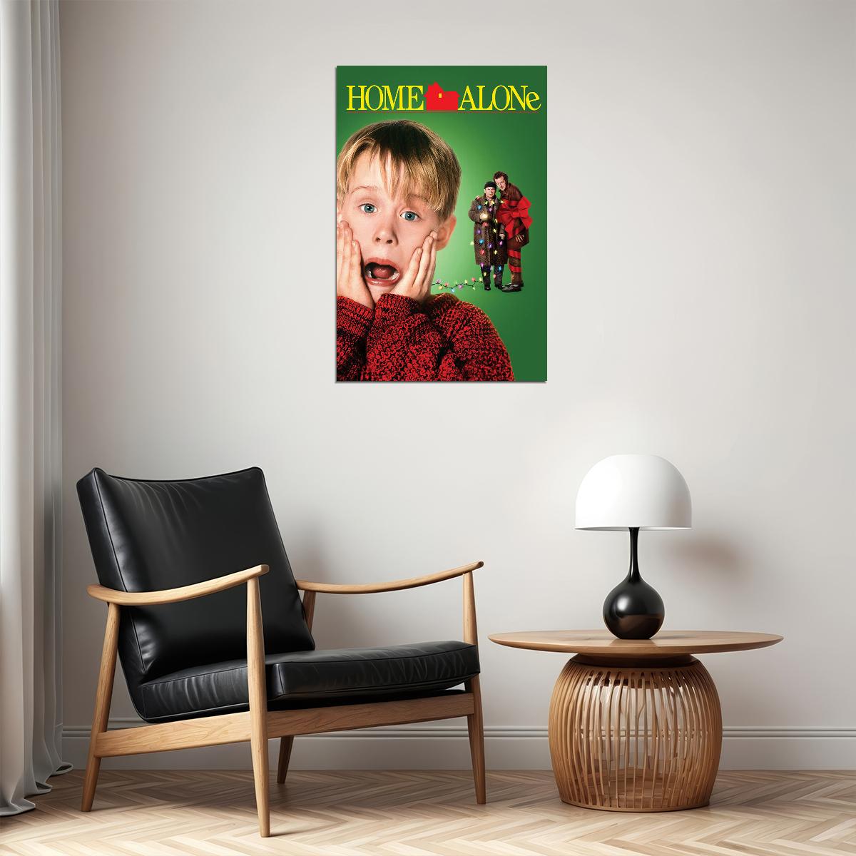 Home Alone Animation Movie Comedy Action Poster Wall Art Print Home Wall Decor - xonomax