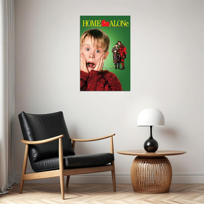 Home Alone Animation Movie Comedy Action Poster Wall Art Print Home Wall Decor - xonomax