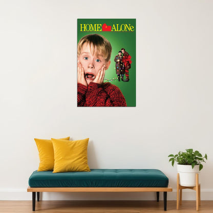 Home Alone Animation Movie Comedy Action Poster Wall Art Print Home Wall Decor - xonomax