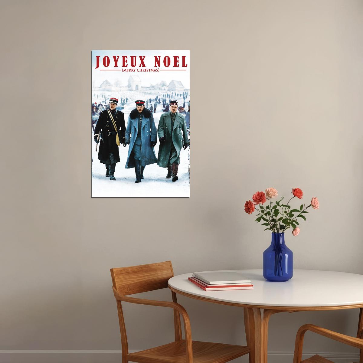 Joyeux Noel Movie Drama History Music Poster Wall Art Print Home Wall Decor - xonomax
