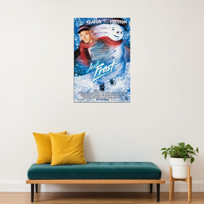 Jack Frost 1998 Movie Comedy Drama Family Poster Wall Art Print Home Wall Decor - xonomax