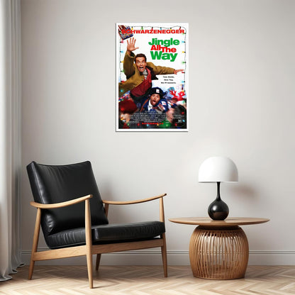 Jingle All The Way Movie Adventure Comedy Family Poster Wall Art Print Home Wall Decor