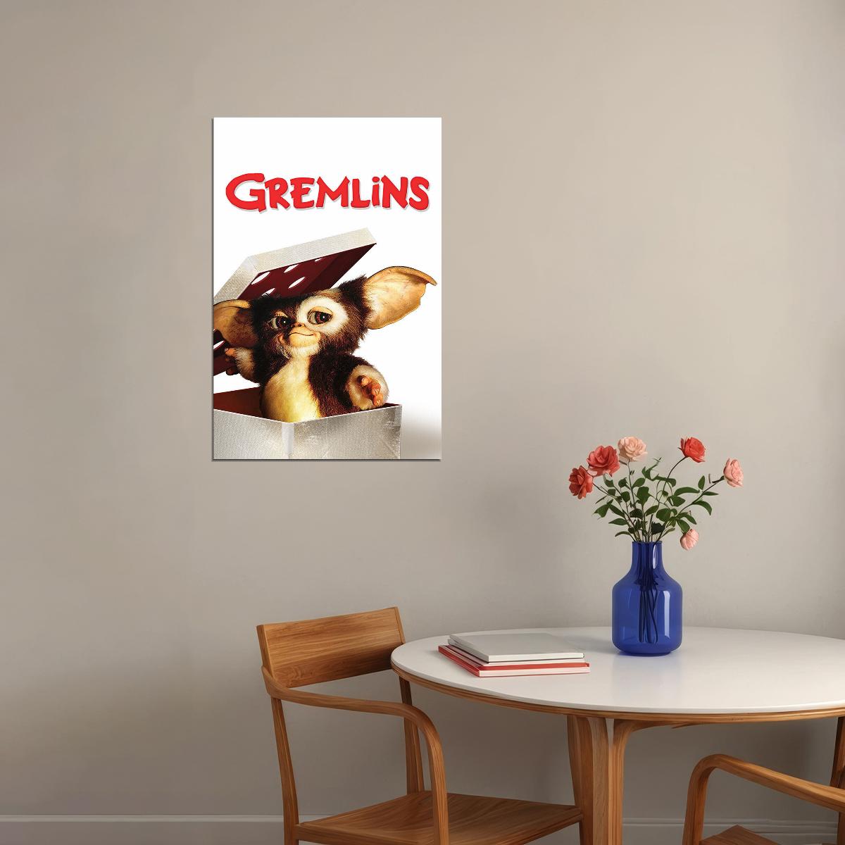 Gremlins Movie Comedy Fantasy Horror Poster Wall Art Print Home Wall Decor - xonomax