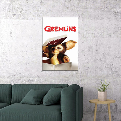 Gremlins Movie Comedy Fantasy Horror Poster Wall Art Print Home Wall Decor - xonomax