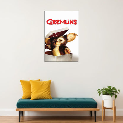 Gremlins Movie Comedy Fantasy Horror Poster Wall Art Print Home Wall Decor - xonomax