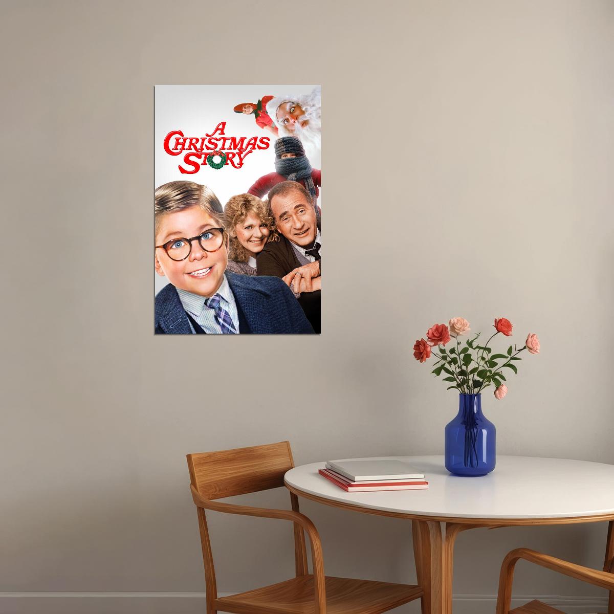 A Christmas Story Movie Family Comedy Poster Wall Art Print Home Wall Decor - xonomax