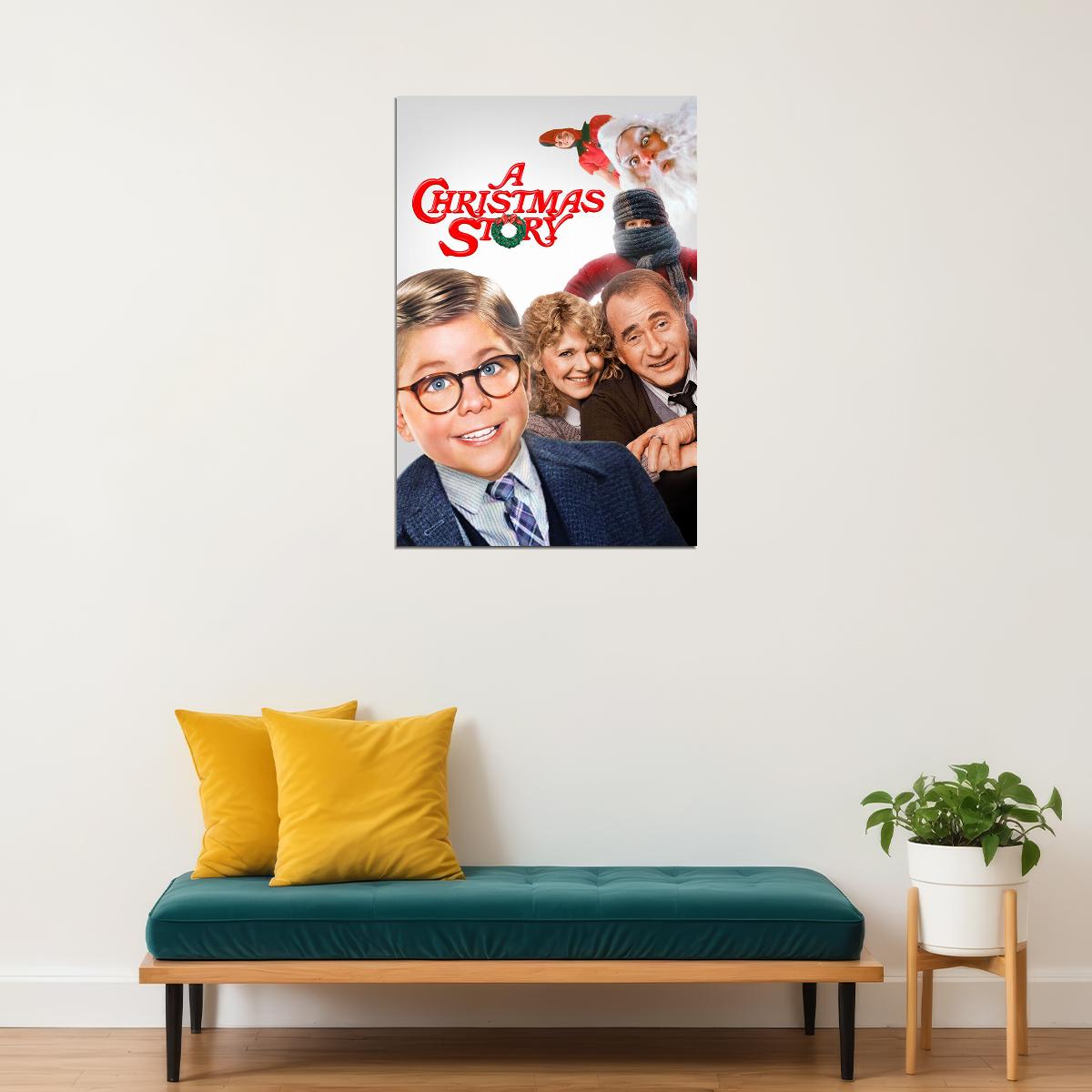 A Christmas Story Movie Family Comedy Poster Wall Art Print Home Wall Decor - xonomax