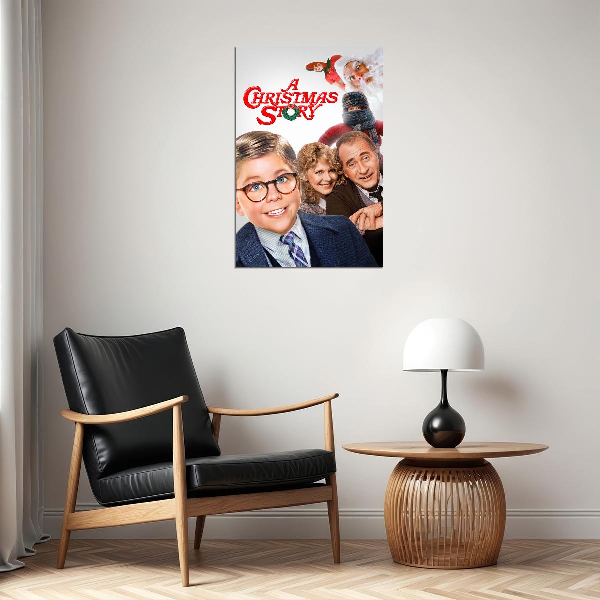 A Christmas Story Movie Family Comedy Poster Wall Art Print Home Wall Decor - xonomax