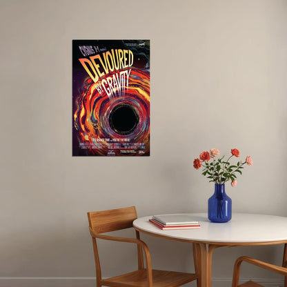 Cygnus X-1 Devoured By Gravity! Nasa Movie Style Space Poster Wall Art Print Home Wall Decor - xonomax